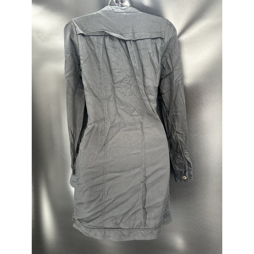 Anthropologie Holding Horses Embroidered Imogen Roll Up Sleeve Shirtdress Size 4 - Picture 3 of 8